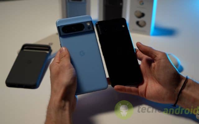 Google Pixel 8 e 8 Pro Google Pixel 8 e 8 Pro