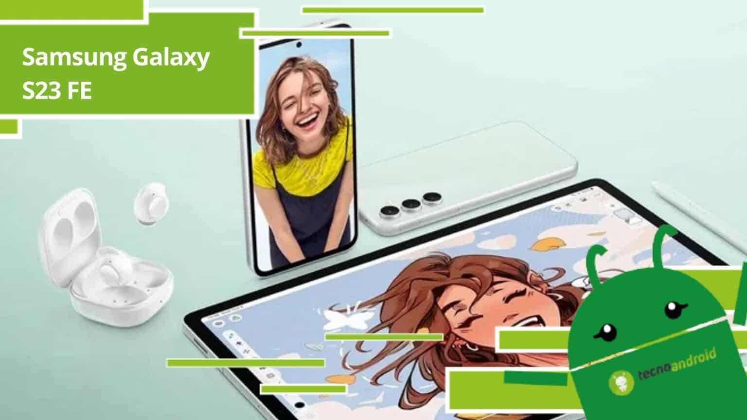 Samsung Galaxy S23 FE - svelata la nuova gamma, comprenderà il Tab S9 e i Buds FE