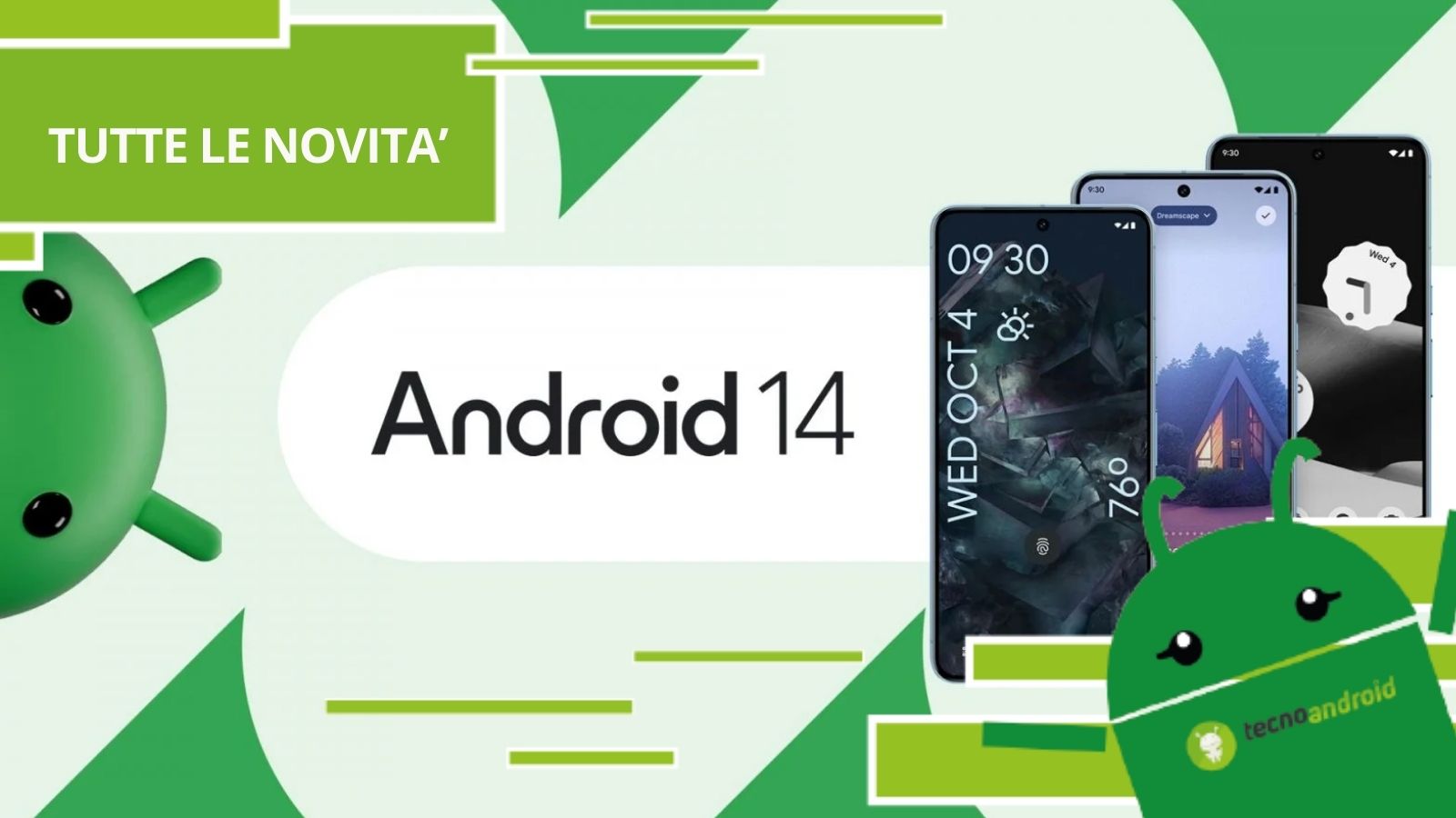 Android 14, spunta finalmente la lista dei dispositivi compatibili