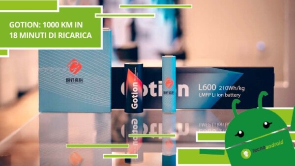 Gotion - la svolta ha inizio dalla batteria Astroinno L600, 1000 km e ricarica in 18 minuti