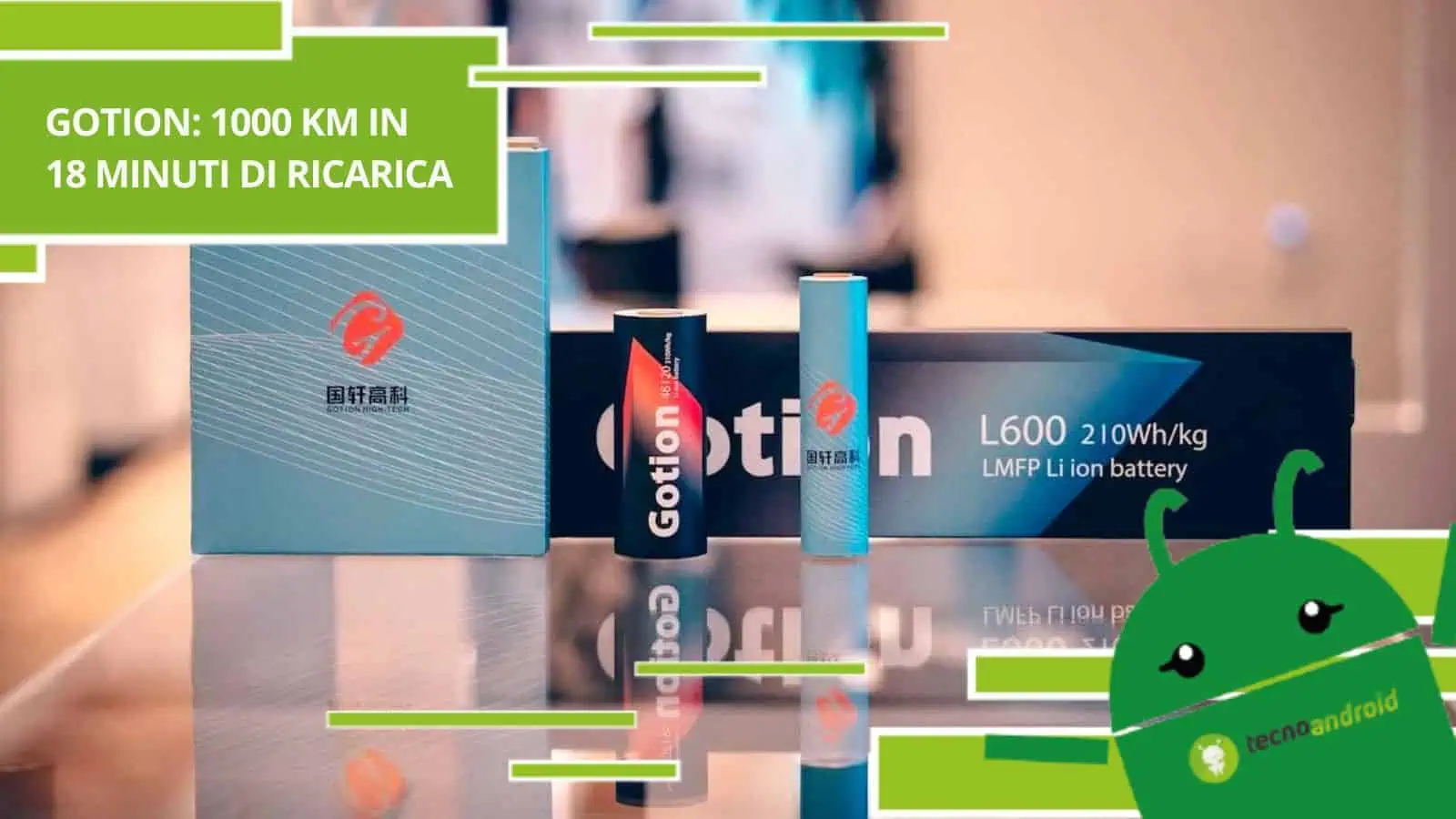 Gotion - la svolta ha inizio dalla batteria Astroinno L600, 1000 km e ricarica in 18 minuti