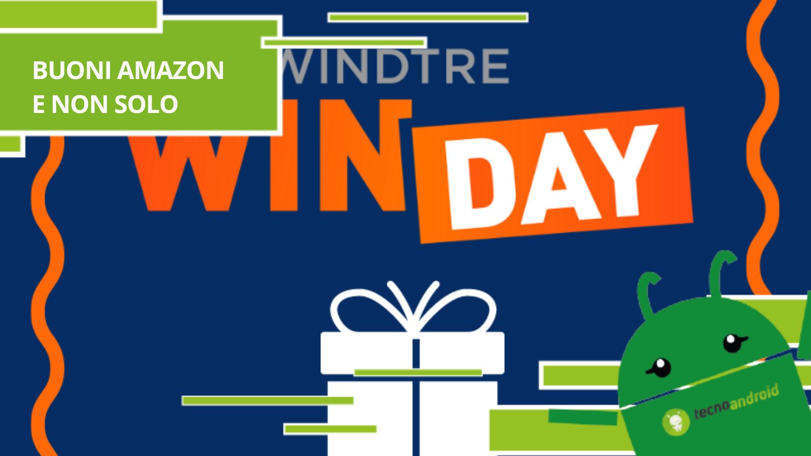 WindTre, grazie alla settimana WinDay hai diritto ad un buono Amazon