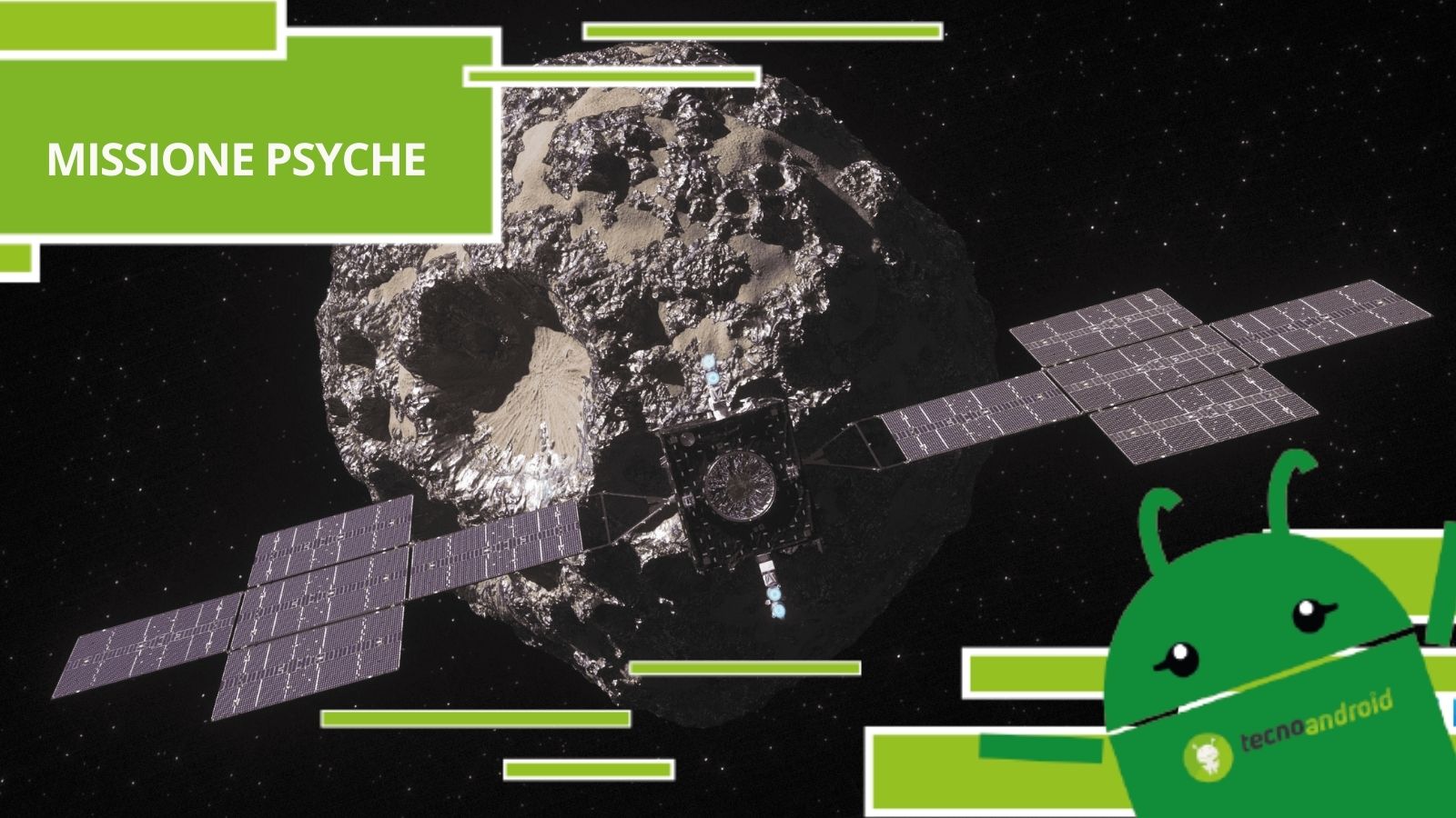 Missione Psyche, la sonda sta per svelare i segreti dell'asteroide d'oro