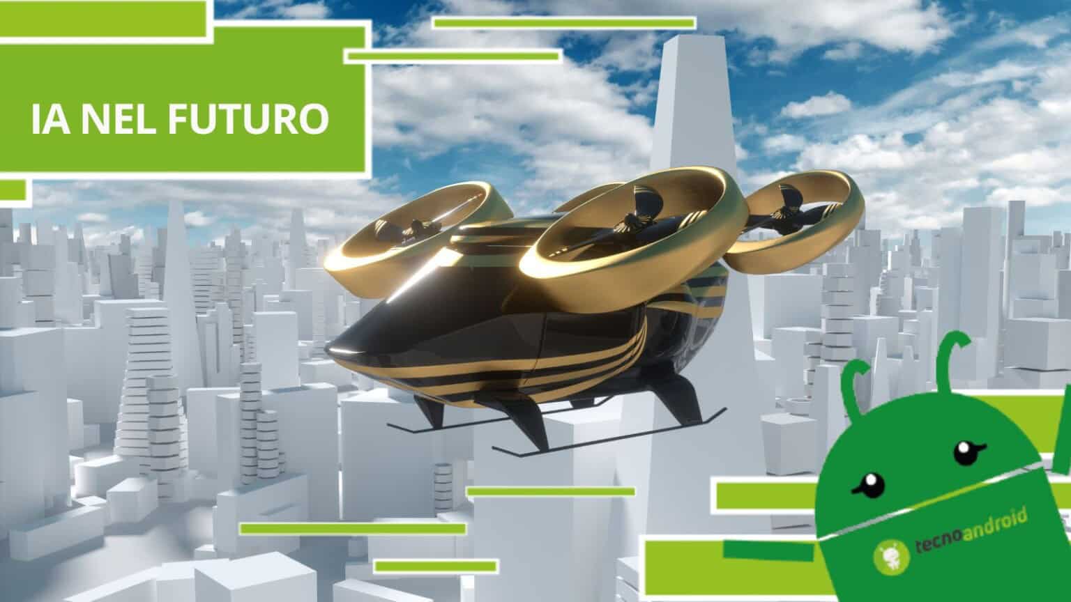IA- tra consegne con i droni e taxi volanti, sembra di vivere in "Ritorno al futuro"