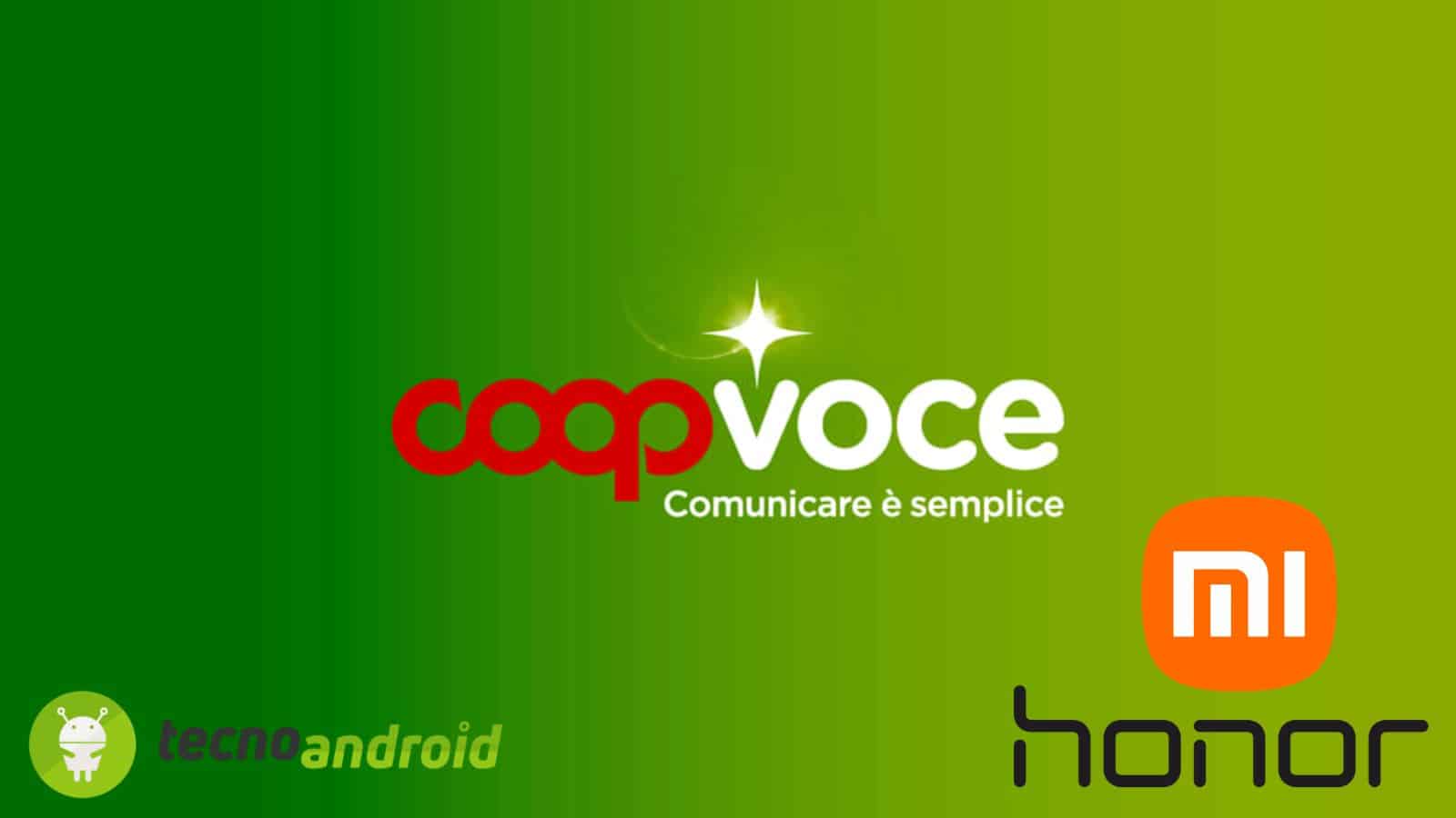 CoopVoce: nuova IMPERDIBILE offerta per Xiaomi e Honor