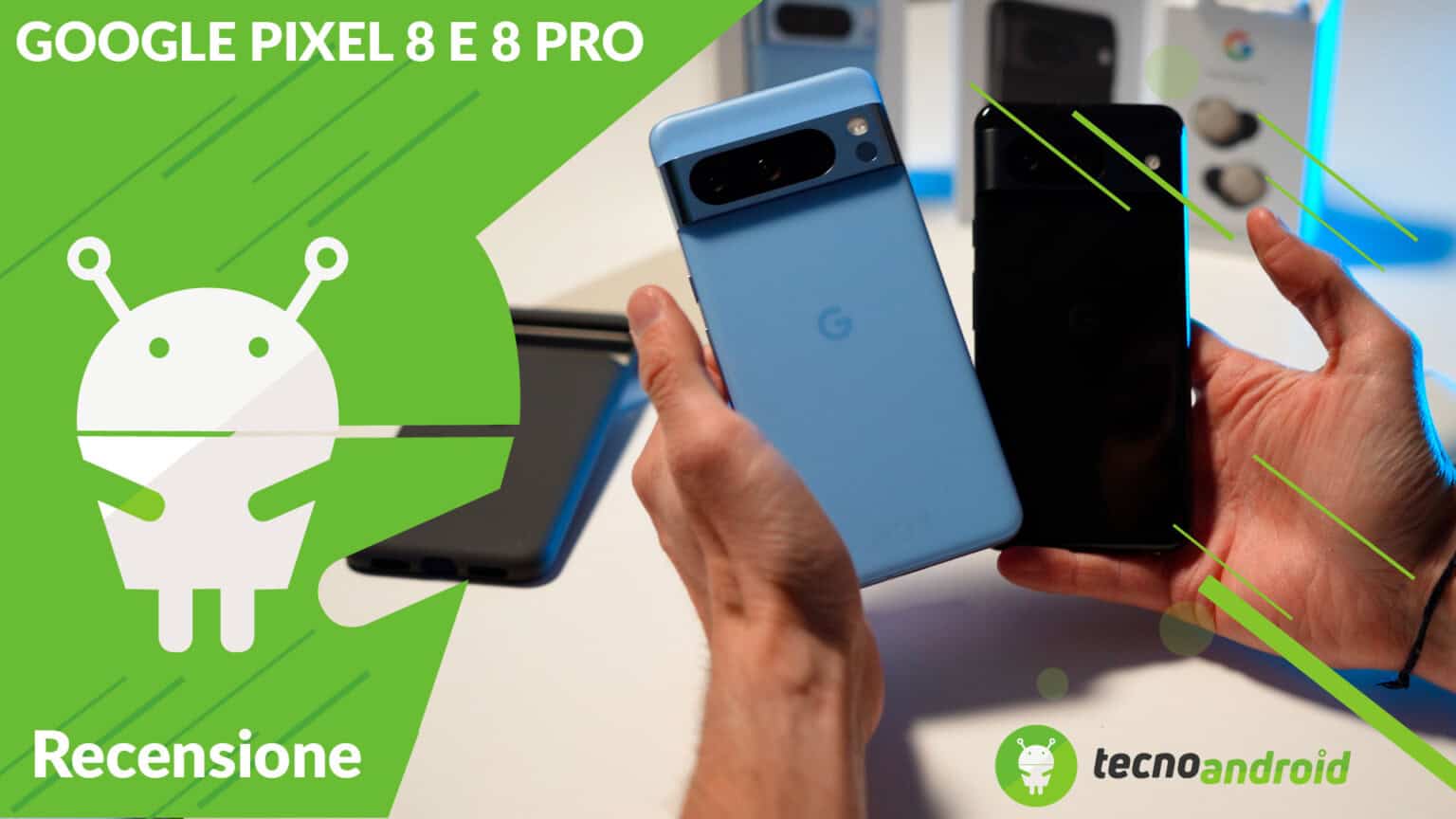 Copertina Google Pixel 8 e 8 Pro