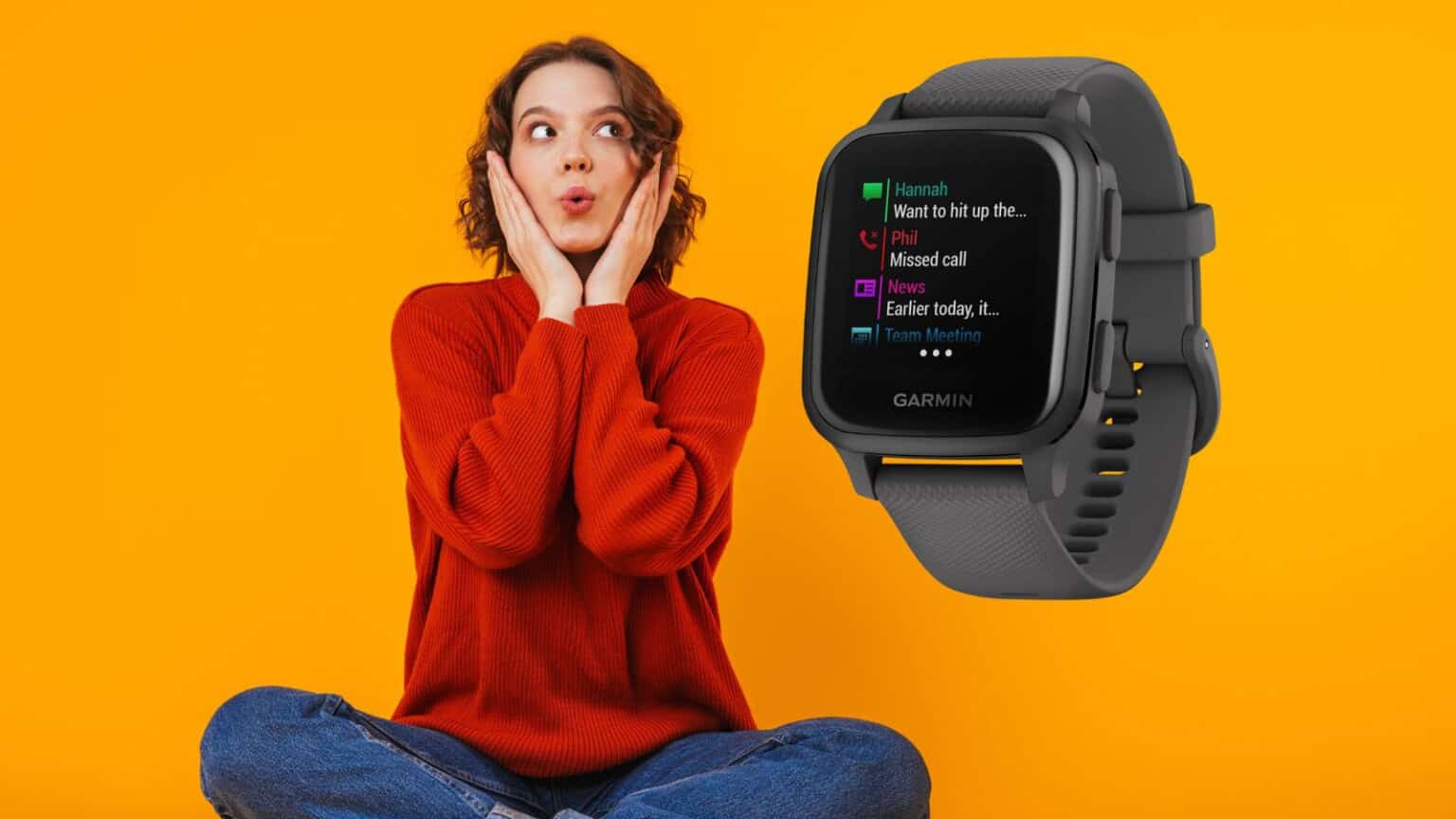 Garmin Venu SQ è in OFFERTA (-30%), lo smartwatch costa POCHISSIMO