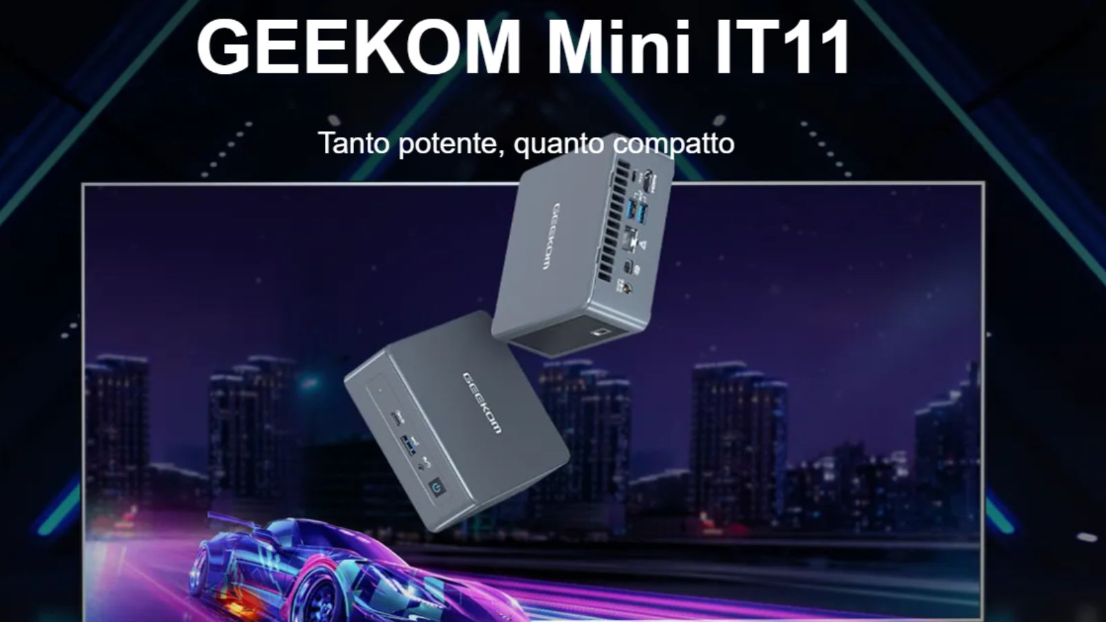 Geekom Mini IT11, il mini PC con Windows oggi in super OFFERTA