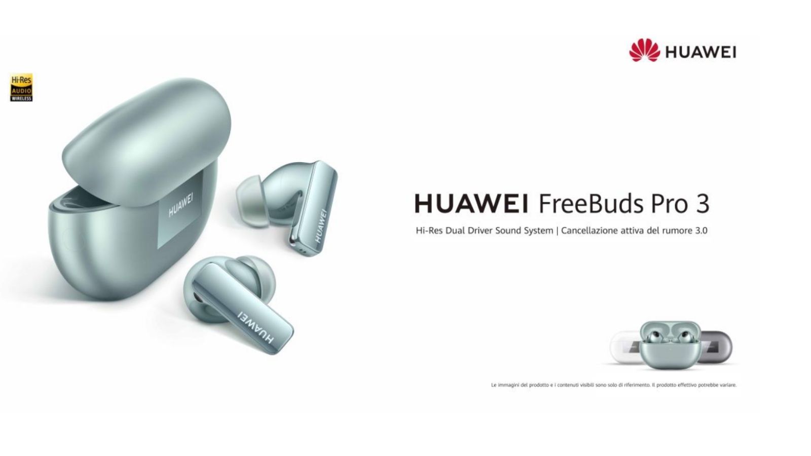 Huawei FreeBuds Pro 3, ufficiali in Italia le nuove cuffie true wireless