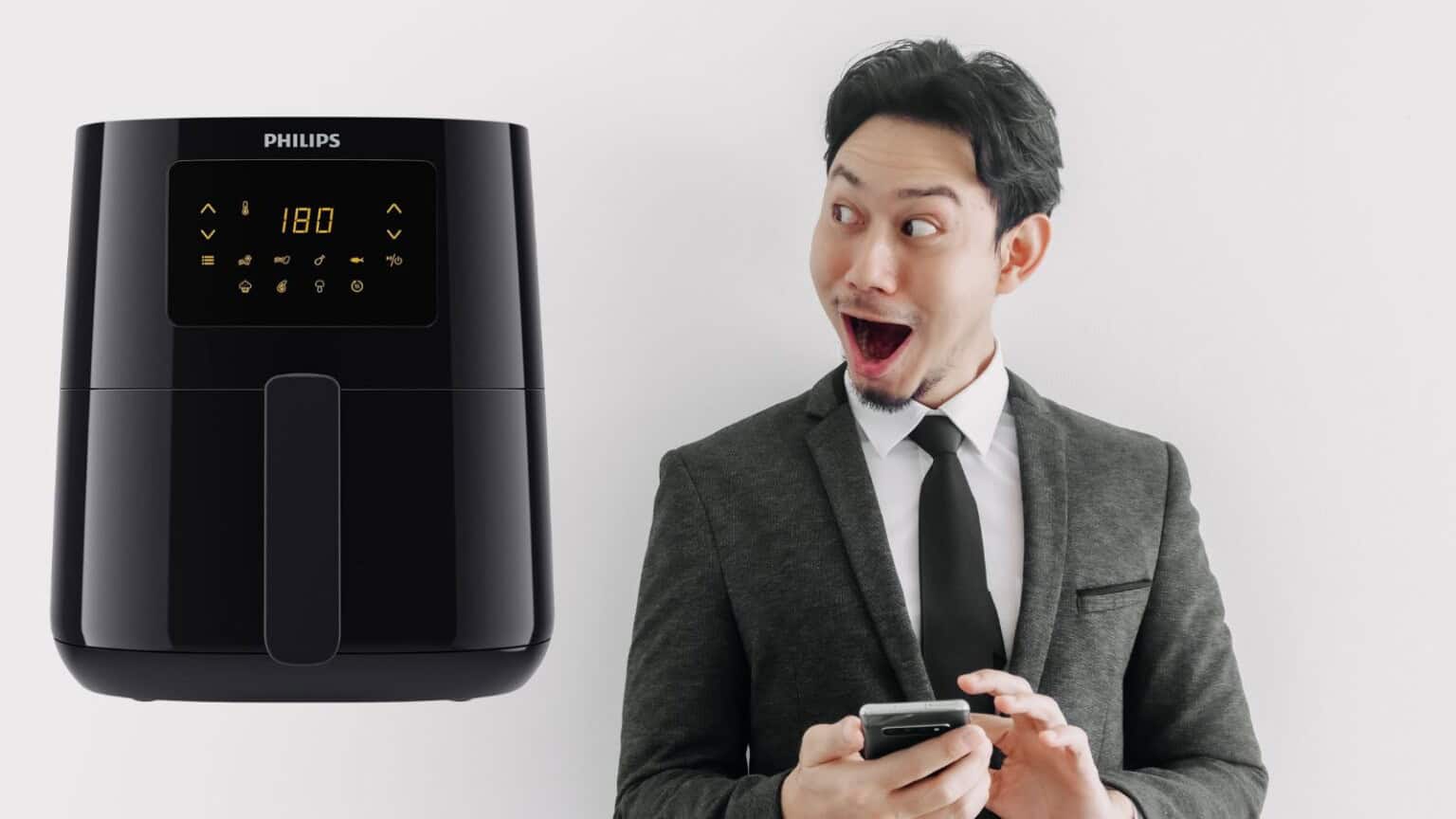 Friggitrice ad Aria PHILIPS al prezzo più basso su Amazon
