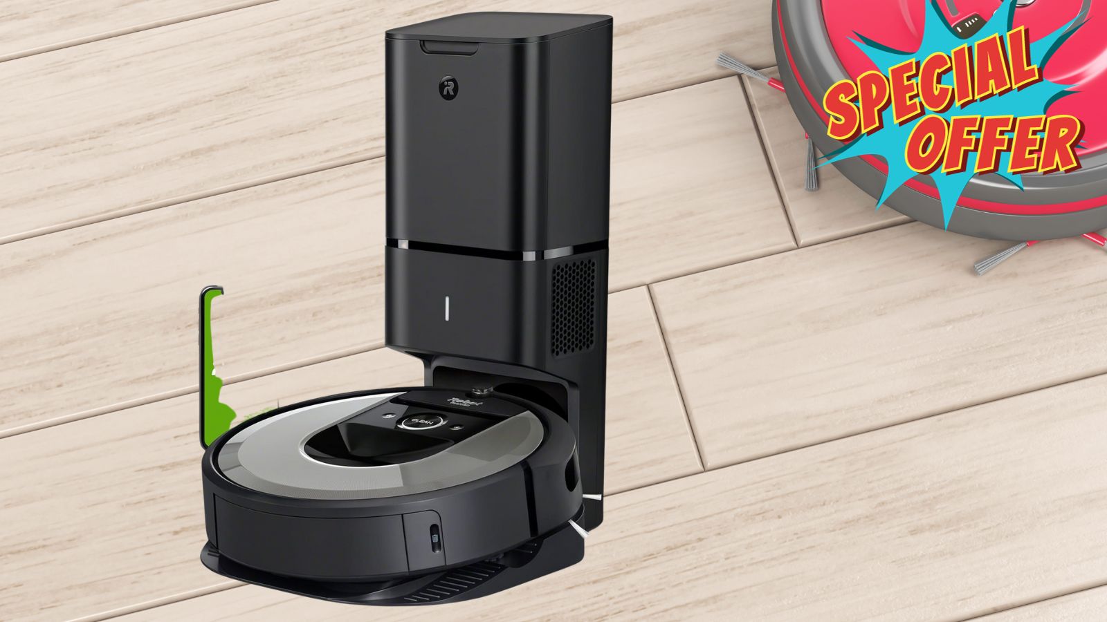 Robot aspirapolvere iRobot Roomba i7: costa POCHISSIMO solo oggi su Amazon