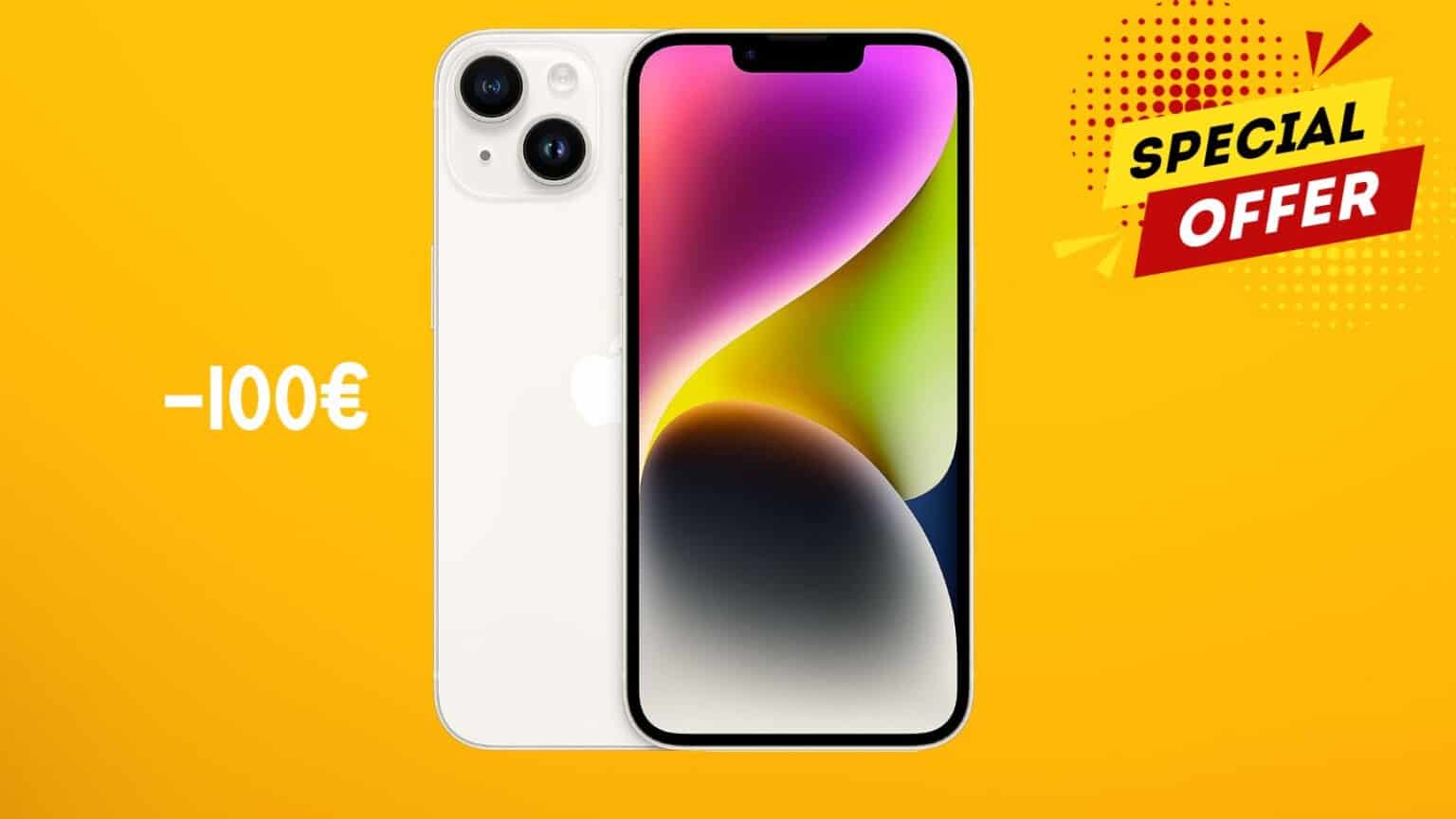 Apple iPhone 14, offerta SHOCK con il prezzo quasi GRATIS