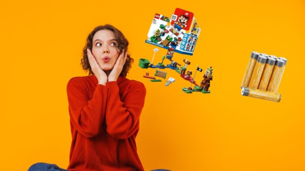 Kit LEGO Super Mario con 8 Pile STILO AAA incluse: offerta FOLLE su Amazon