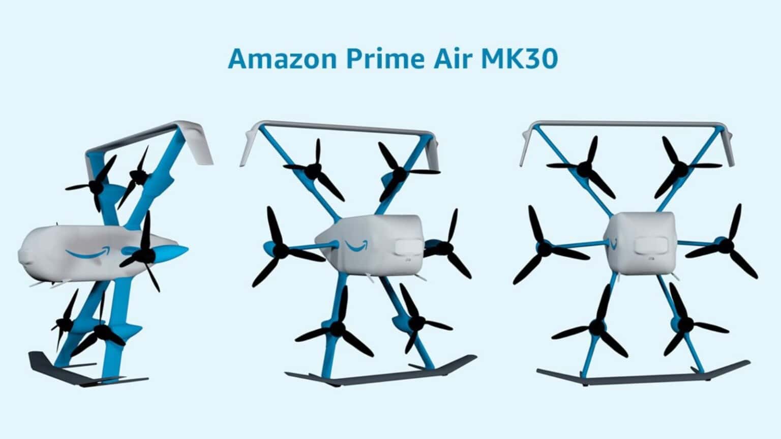 Amazon Prime Air, dal 2024 i pacchi in Italia li consegneranno i droni