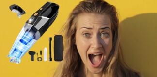 Aspirapolvere portatile senza fili con COUPON gratis, prezzo ridicolo su Amazon