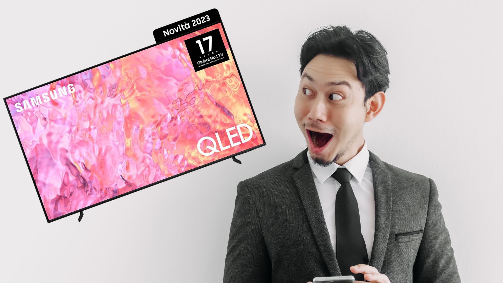 Samsung Smart TV QLED 4K in offerta di 500 euro su Amazon