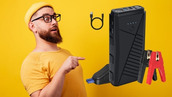 Coupon del 34% sull'AVVIATORE d'emergenza per auto: prezzo GRATIS su Amazon