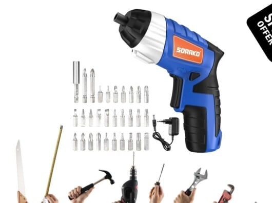 Avvitatore ricaricabile elettrico a PREZZO shock: costa solo 15 euro