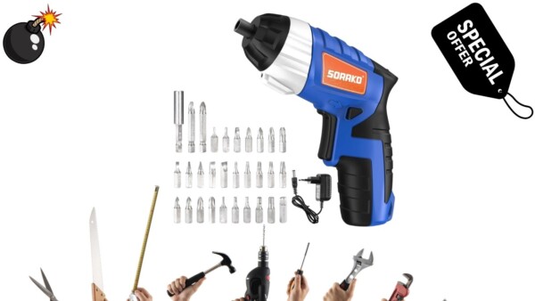 Avvitatore ricaricabile elettrico a PREZZO shock: costa solo 15 euro