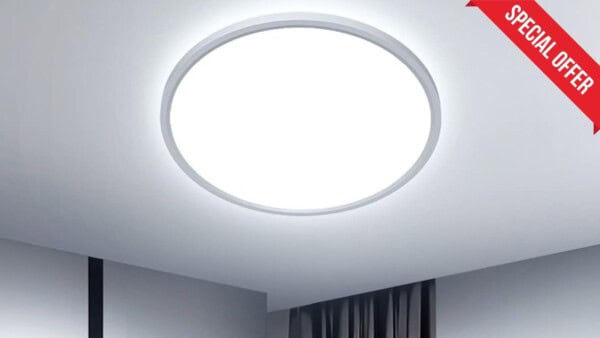 Plafoniera LED a 10 euro, il prezzo è SHOCK grazie ad Amazon