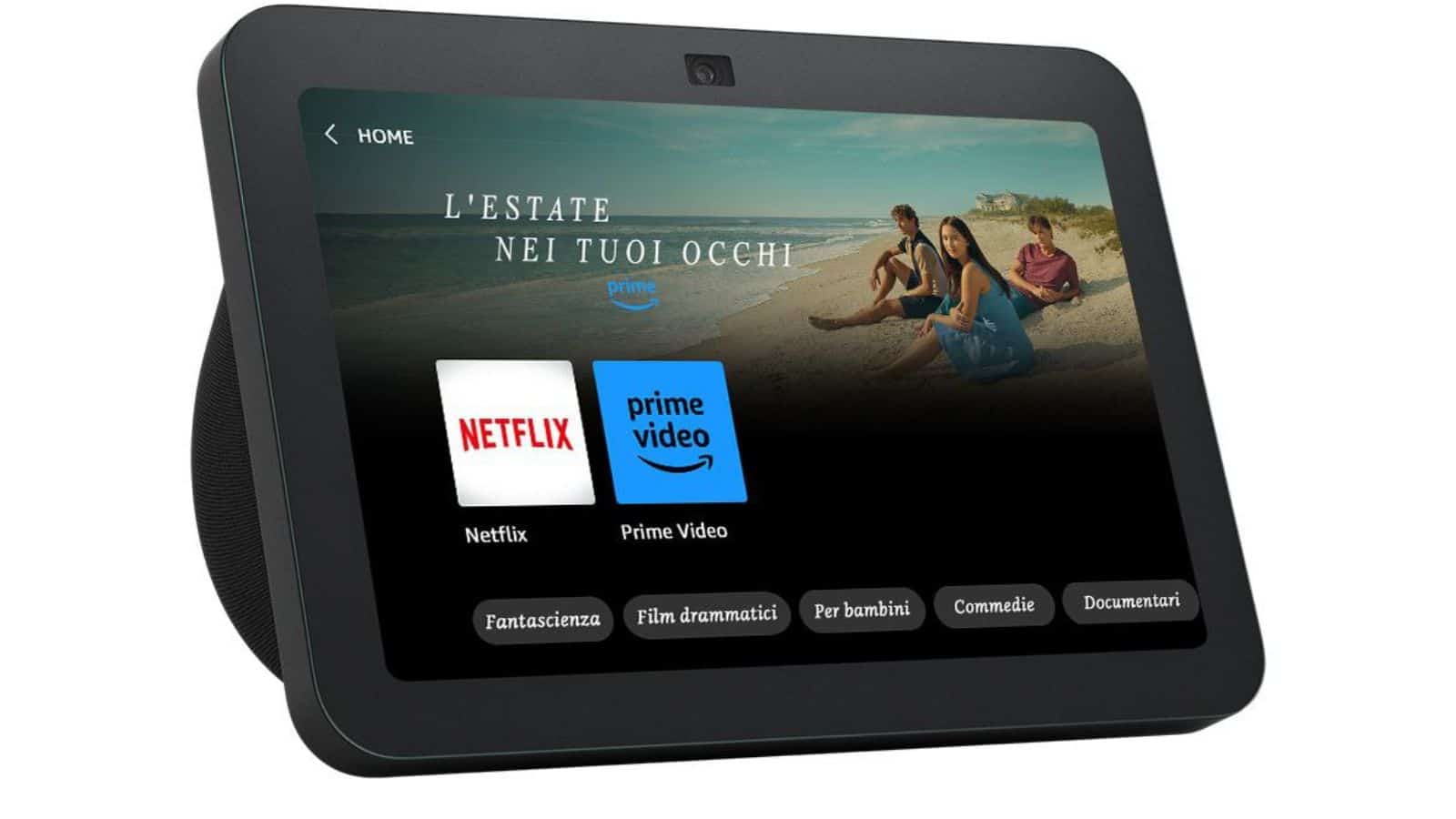 amazon - dettaglio Amazon: il nuovo Echo Show 8 è acquistabile da oggi in Italia