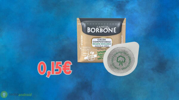 Caffè Borbone: su Amazon le cialde costano 0,15 euro l'UNA