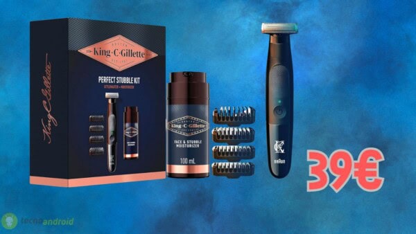 King C. Gillette, da REGALARE subito al vostro UOMO con questo PREZZO
