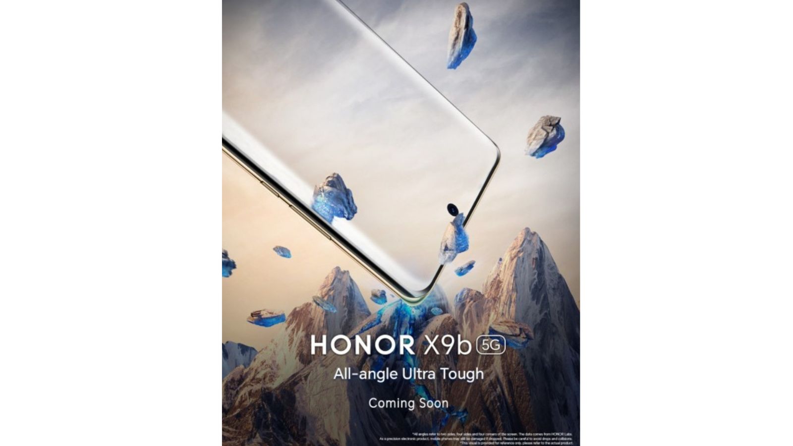 Honor x9b teaser