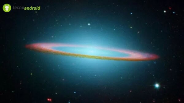 Galassia arcobaleno segreto dello spazio