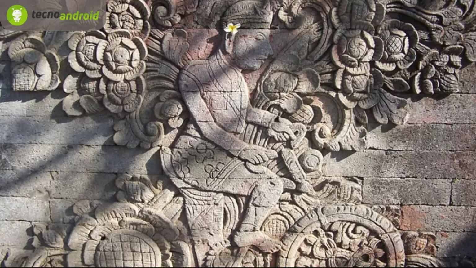 Bici in un tempio 1000 anni prima dell'invenzione
