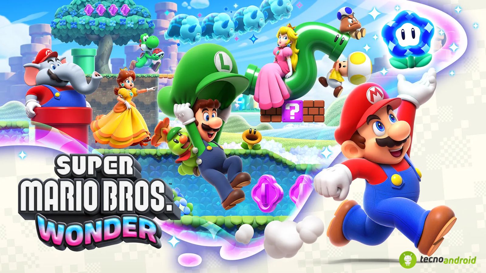 Super Mario Wonder gioco 2D