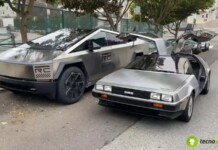 DeLorean e Cybertruck tesla a confronto.