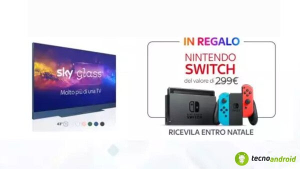 sky glass regalo nintendo switch