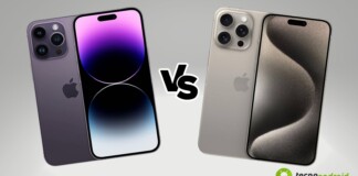 iPhone 14 e 15 Pro Max differenze