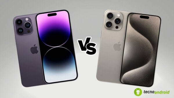 iPhone 14 e 15 Pro Max differenze