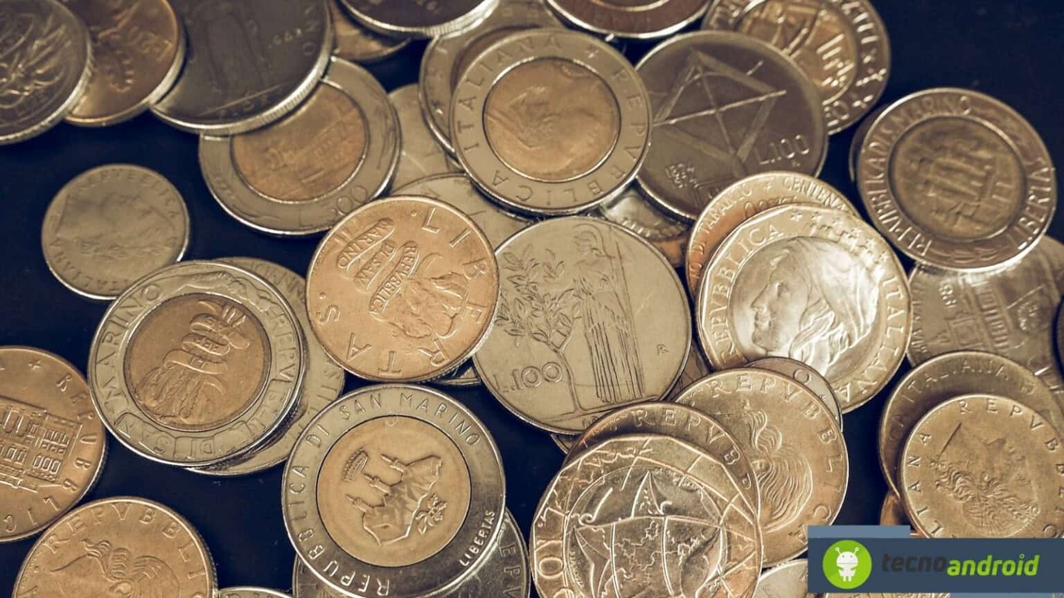 Moneta collezionismo lire