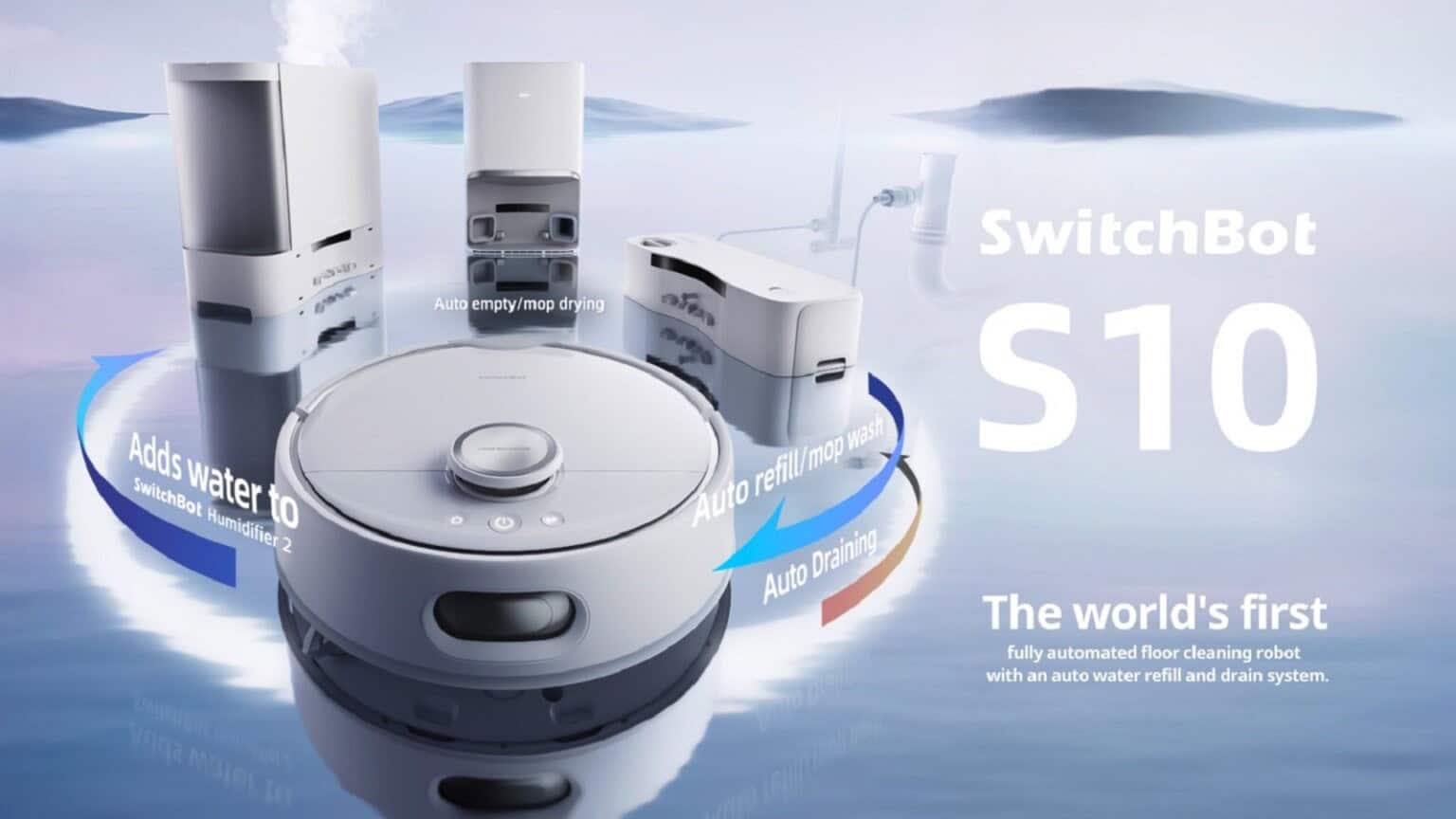 Switchbot, S10, robot, aspirapolvere