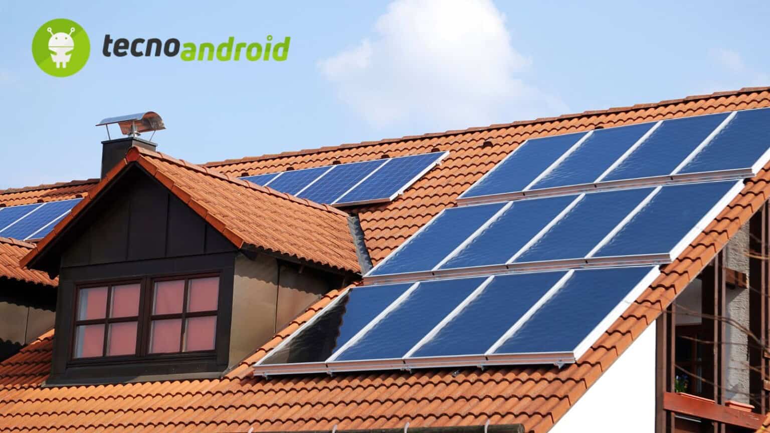 Pannelli solari fotovoltaici privati distaccati dalla rete elettrica