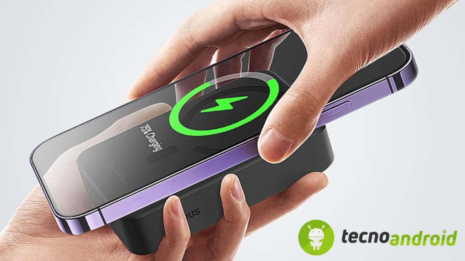 DOPPIO SCONTO per il powerbank senza fili da 20mila mAh