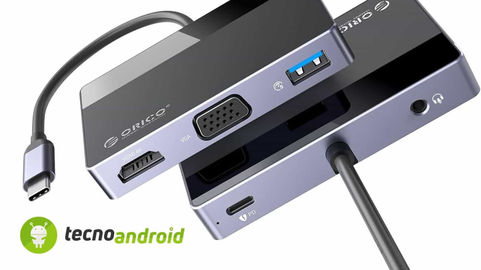 Hub USB-C 3.0 5 in 1 disponibile solo per alcuni giorni a 14 euro