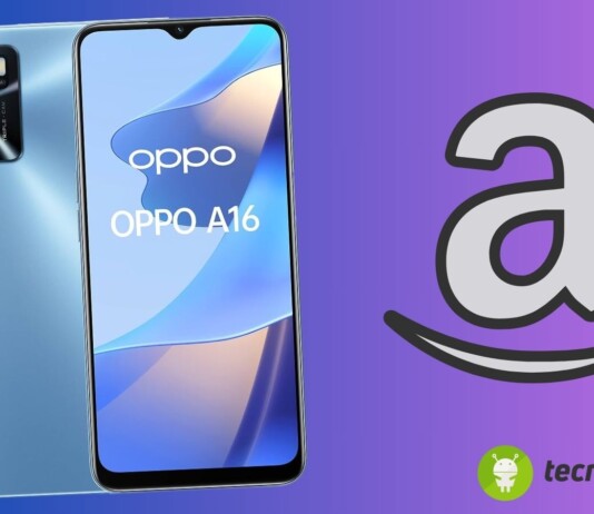 Smartphone OPPO a16 disponibile su Amazon