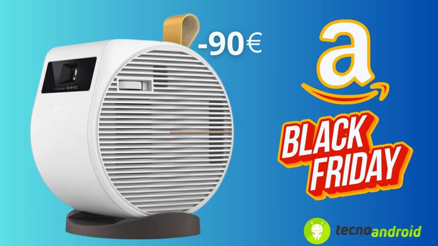 Mini proiettore sconto offerta amazon black friday