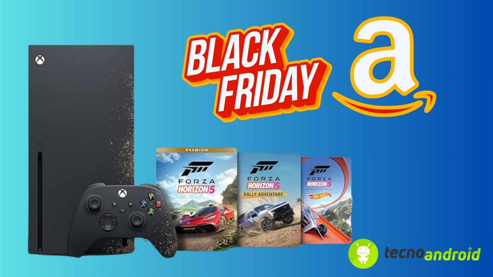 Black Friday Xbox Series X con Forza Horizon in Super Promo su Amazon
