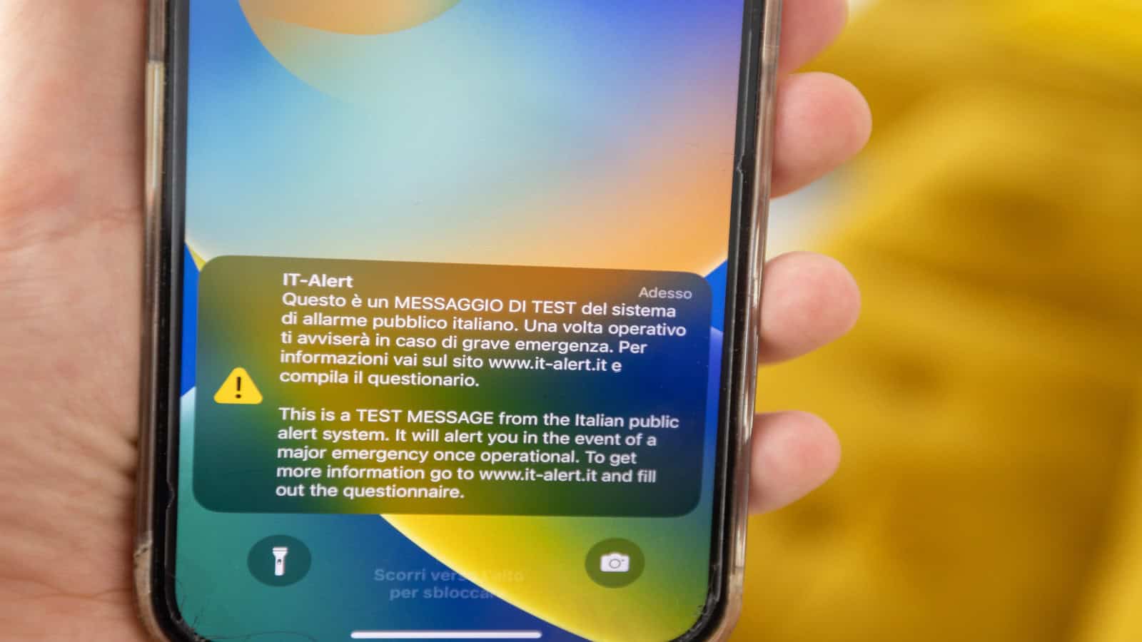 IT Alert diventa un malware: l’avviso della protezione civile