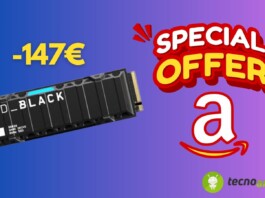 WD_BLACK SN850 2TB NVMe SSD amazon offerta sconto black friday