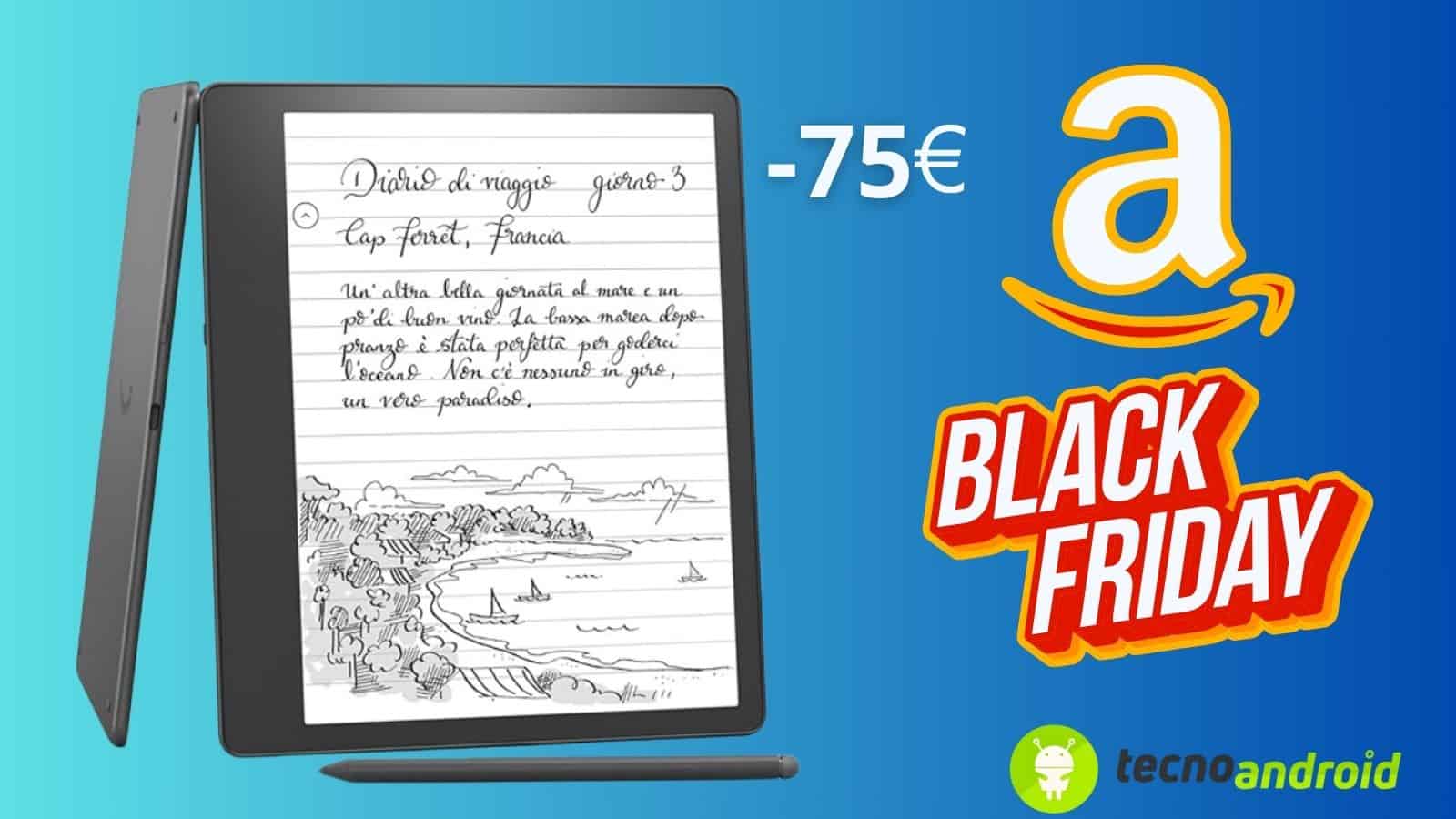 Kindle Scribe di Amazon in Offerta Folle per il Black Friday