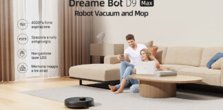 Dreame D9 Max Robot Aspirapolvere Lavapavimenti