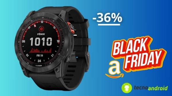 smartwatch solare in offerta su amazon per il black friday