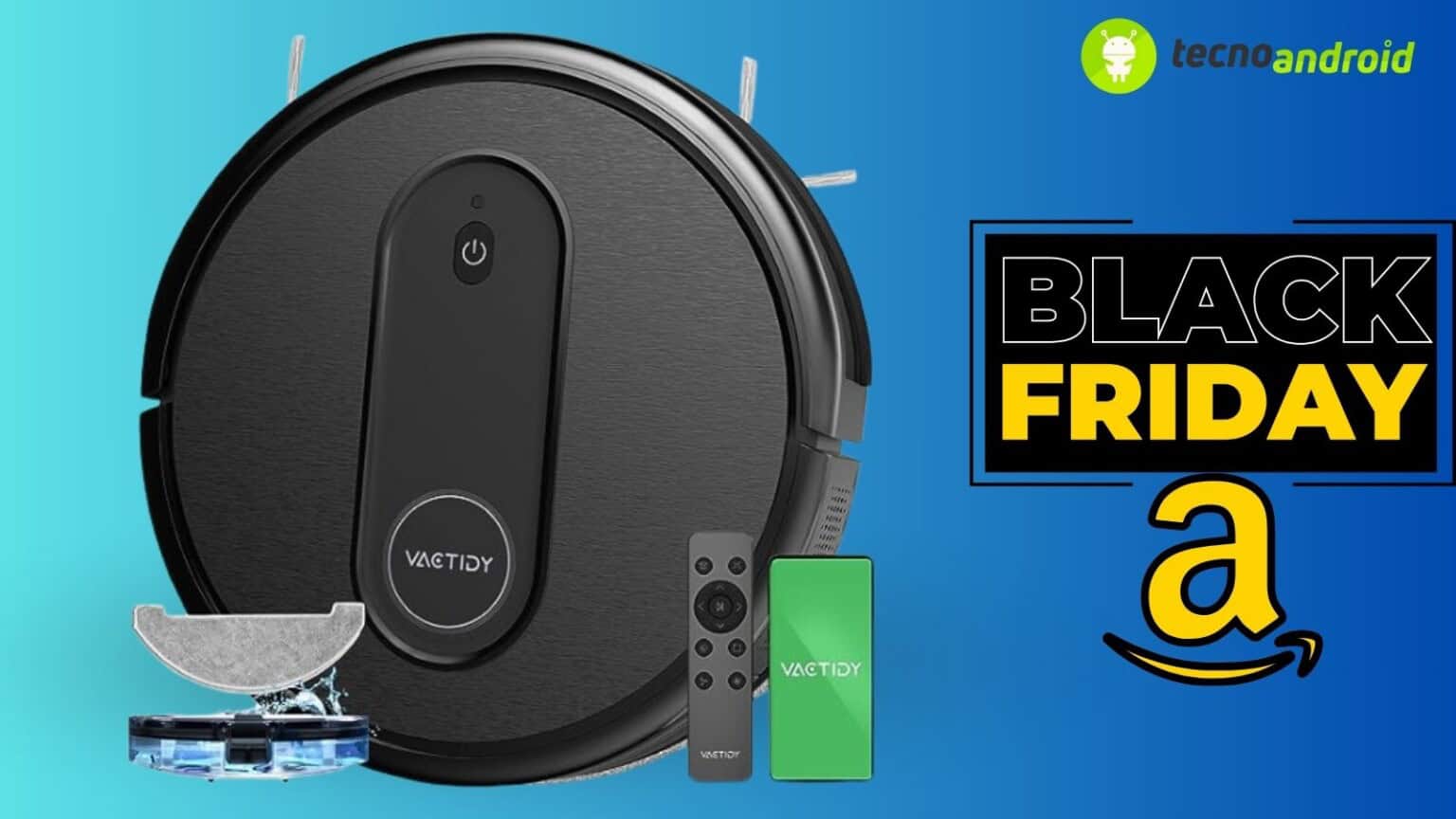 Robot aspirapolvere in offerta-sconto su amazon per il black friday