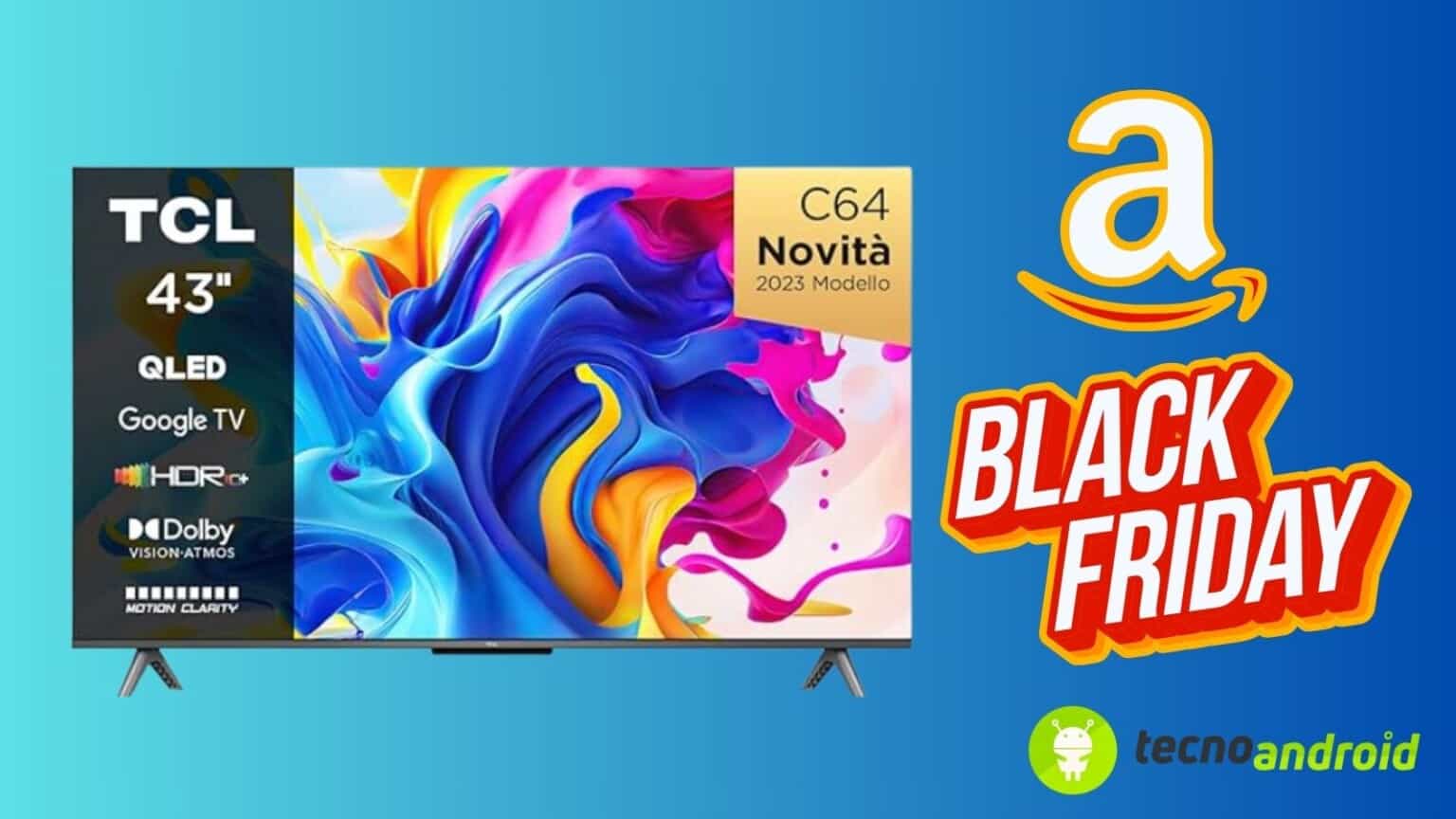tv in offerta su amazon per il black friday